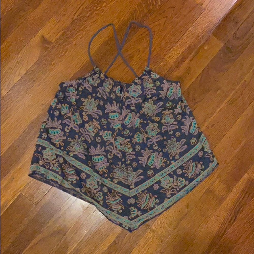 Cotton Bandana Print Tank